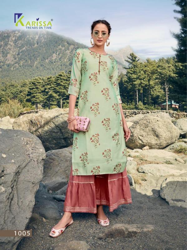 Karissa Rangat-Maslin-Kurti-With-Bottom